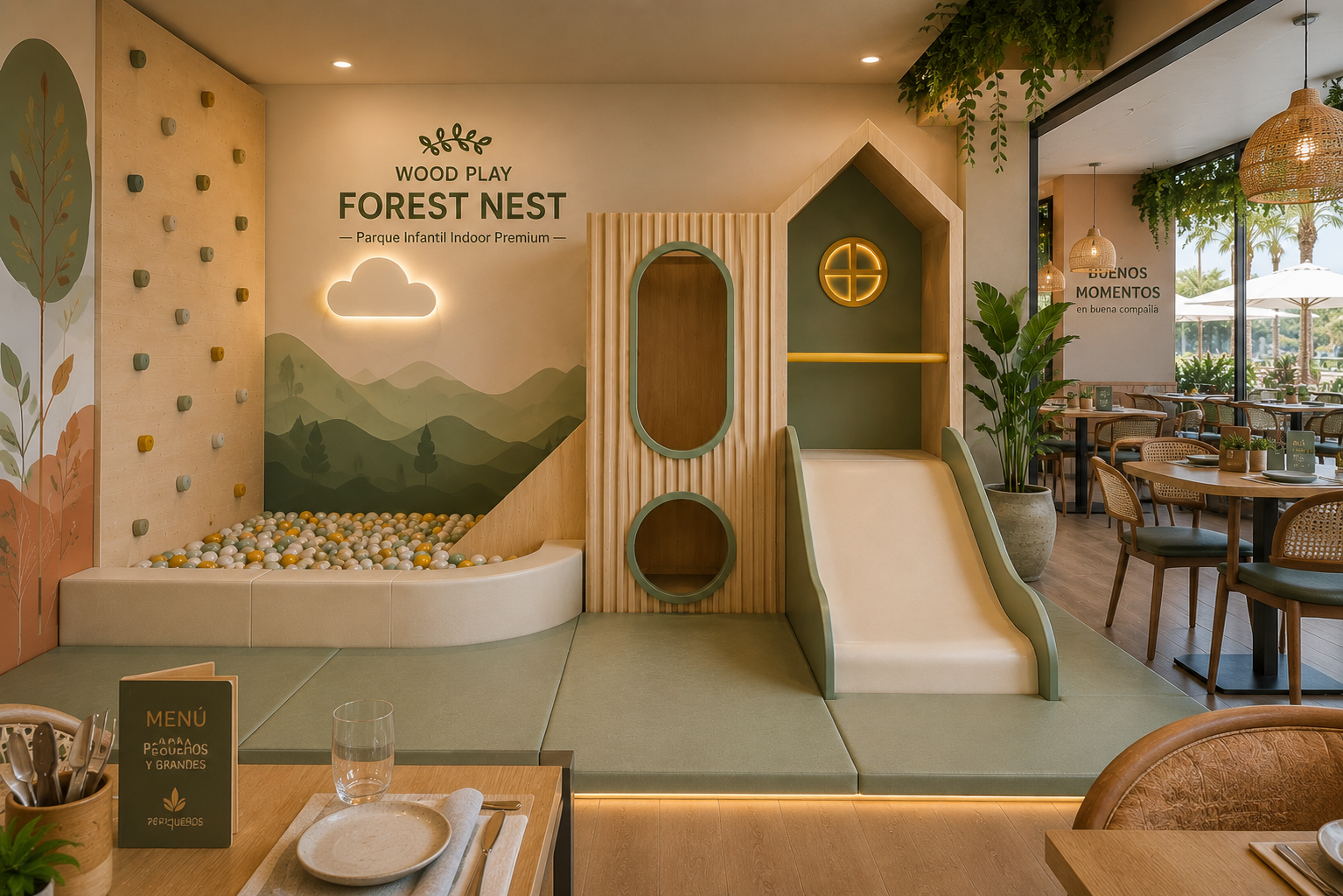 Atmosfera Wood Play Village S — Forest, setor Hotéis