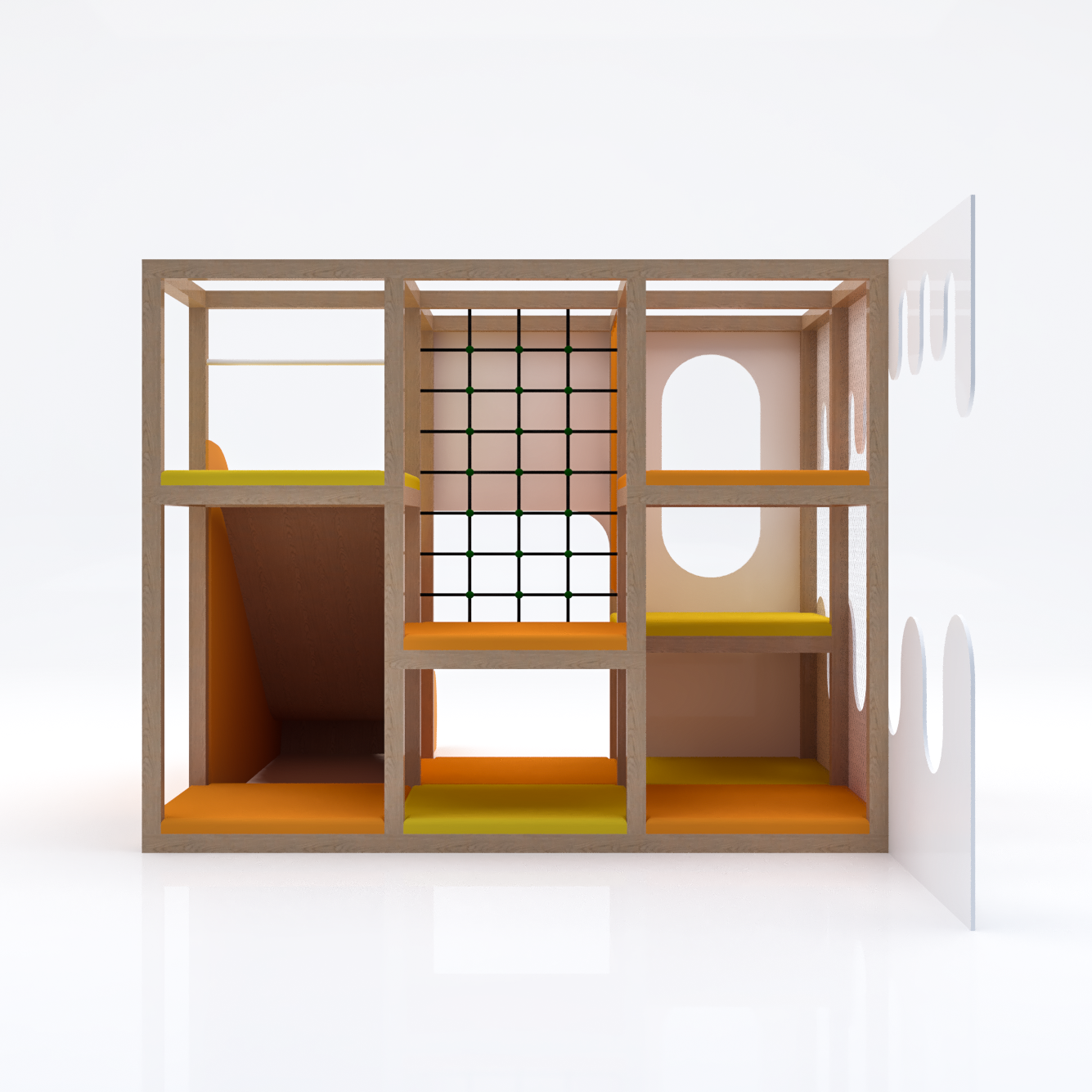 Estudo 3D da circulação infantil